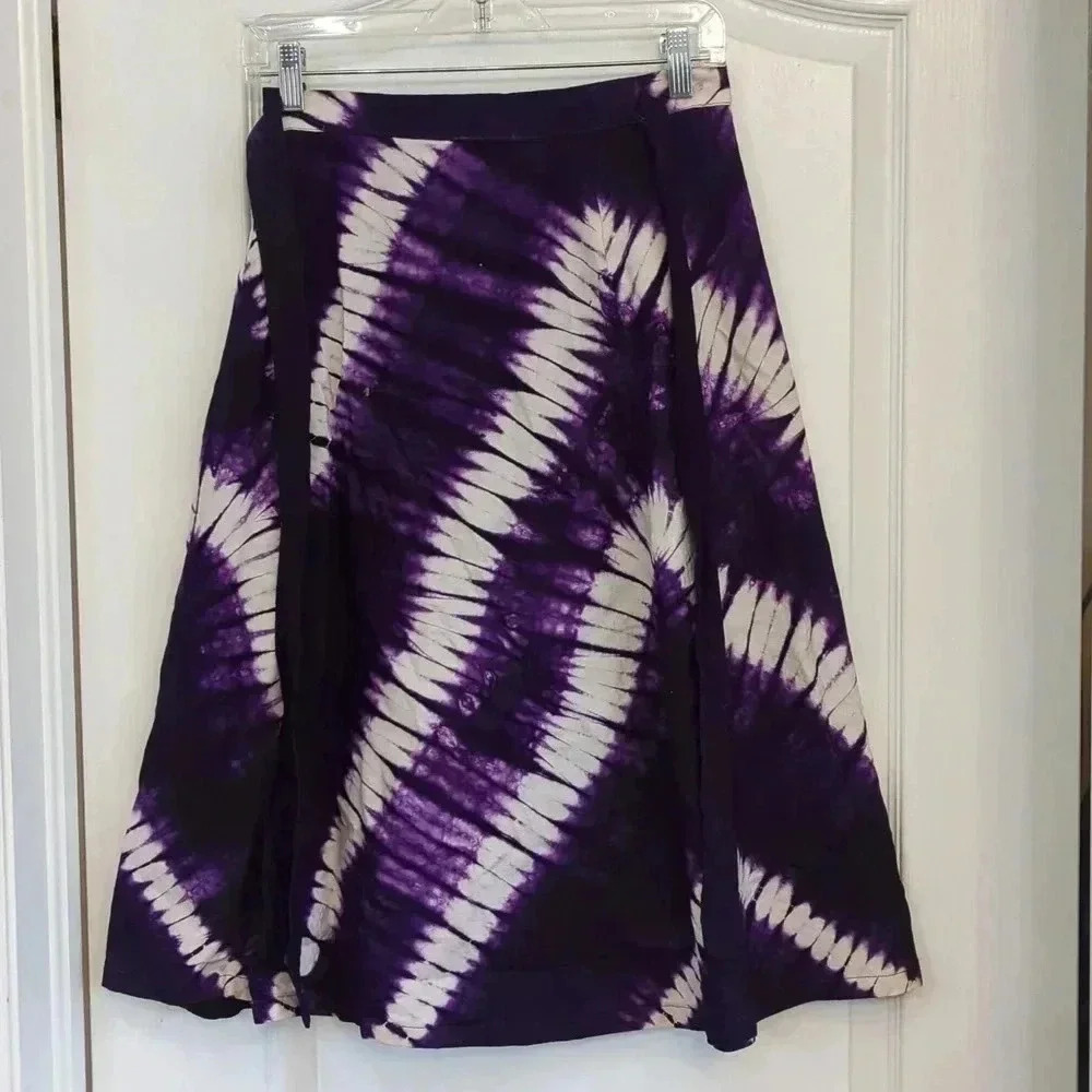 Wrap Around Tie Dye Skirt